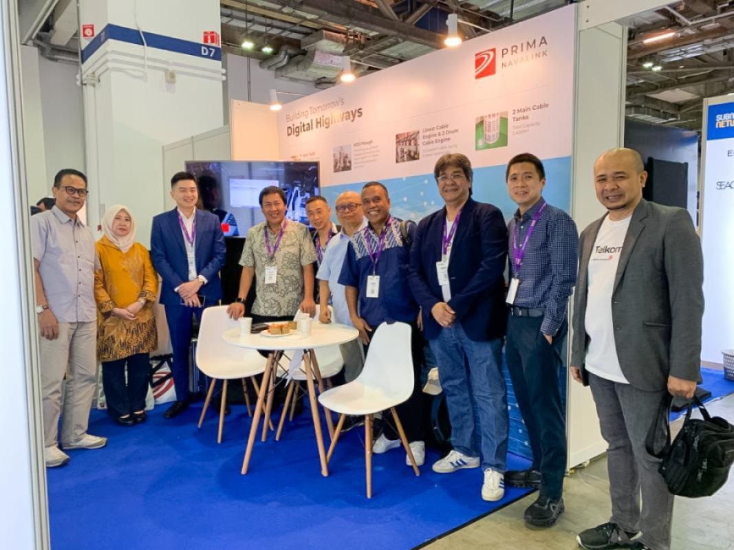 Prima Navalink at Submarine Networks World 2025, Singapore 