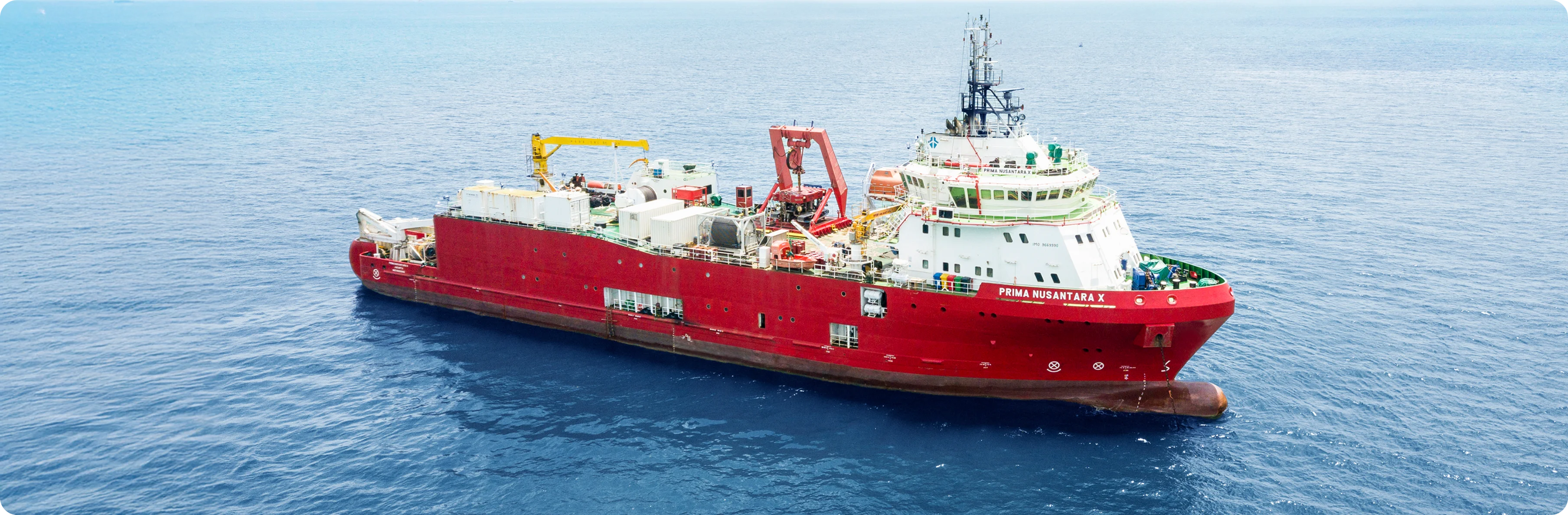 Prima Nusantara X cable laying vessel