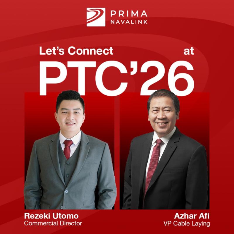 Prima Navalink Attends PTC’26 in Hawaii as Indonesian Submarine Cable Ship Owner 